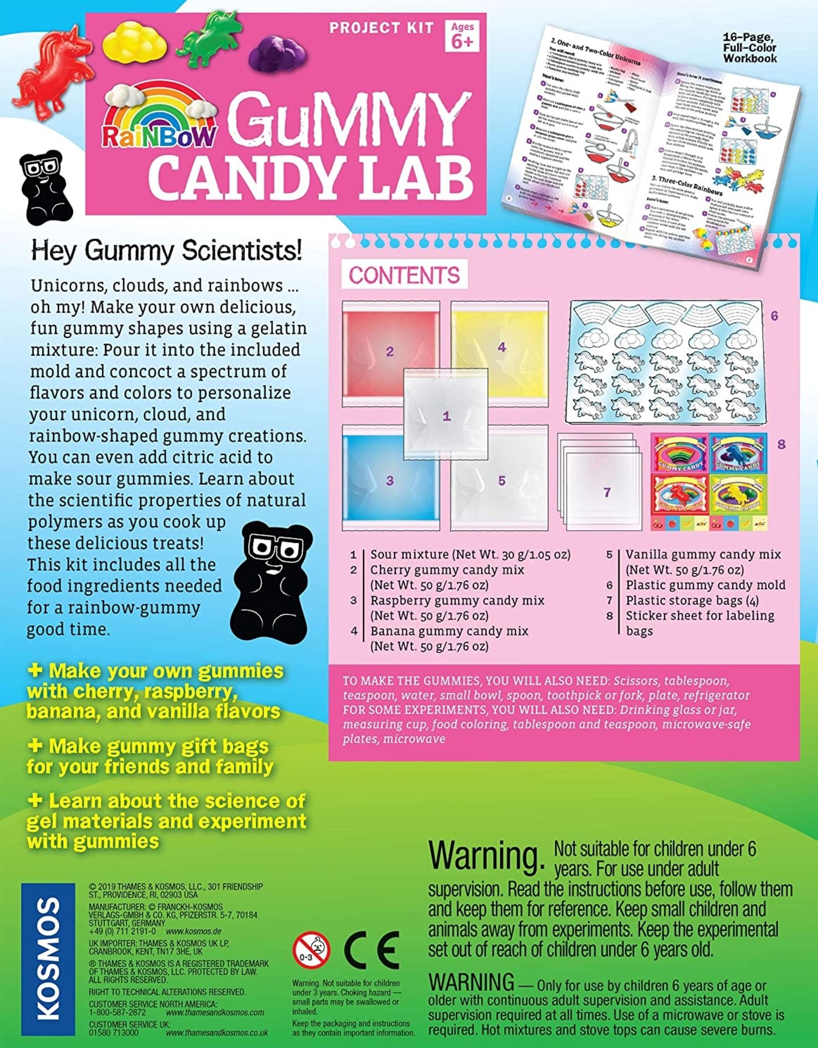Thames & Kosmos Rainbow Gummy Candy Lab