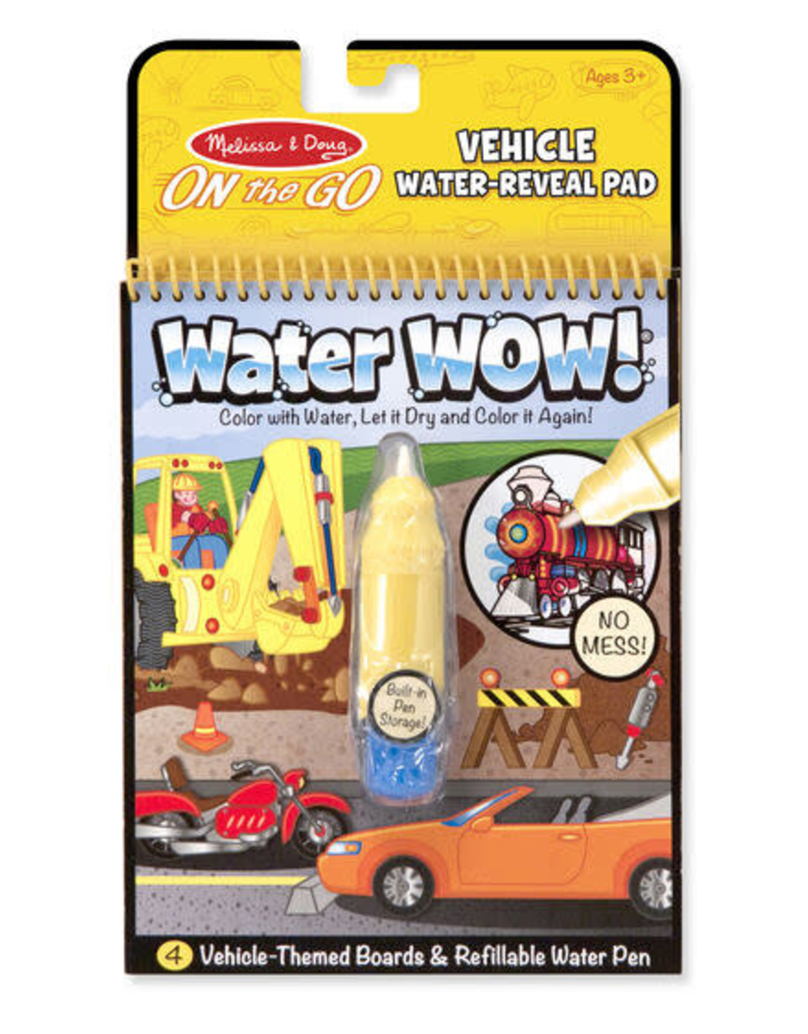Melissa & Doug Water Wow! - Vehicles