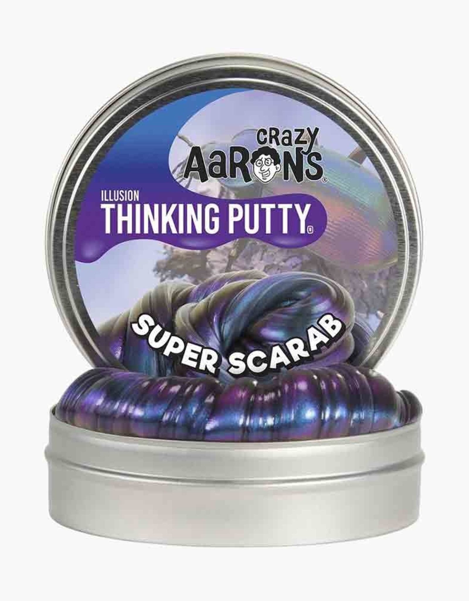 Crazy Aaron's Thinking Putty Crazy Aarons Super Scarab Super Illusions 4"