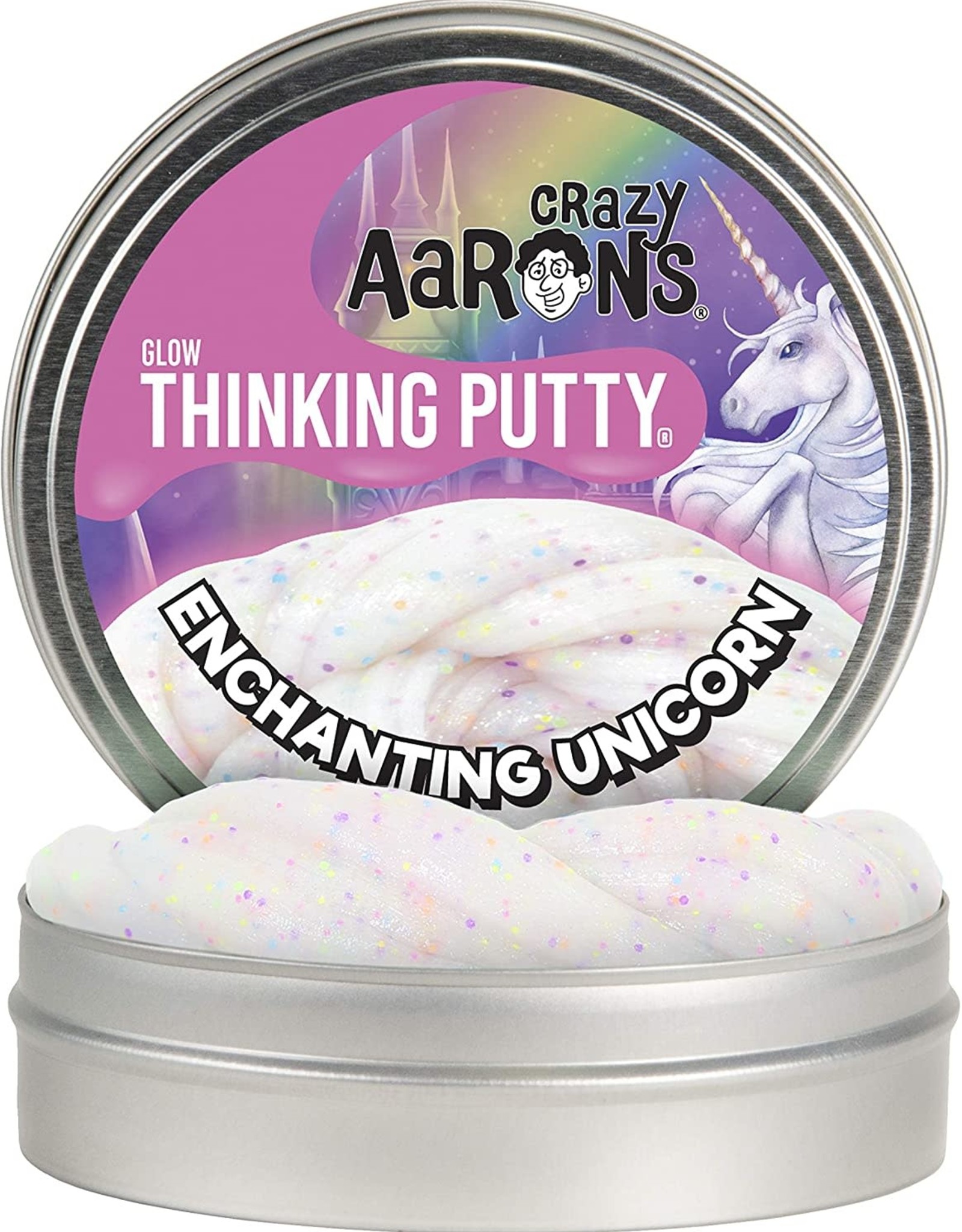 Crazy Aaron's Thinking Putty Crazy Aarons Enchanting Unicorn Thinking 4"