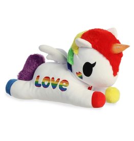 Aurora Squishy Rainbow Unicorn 13"