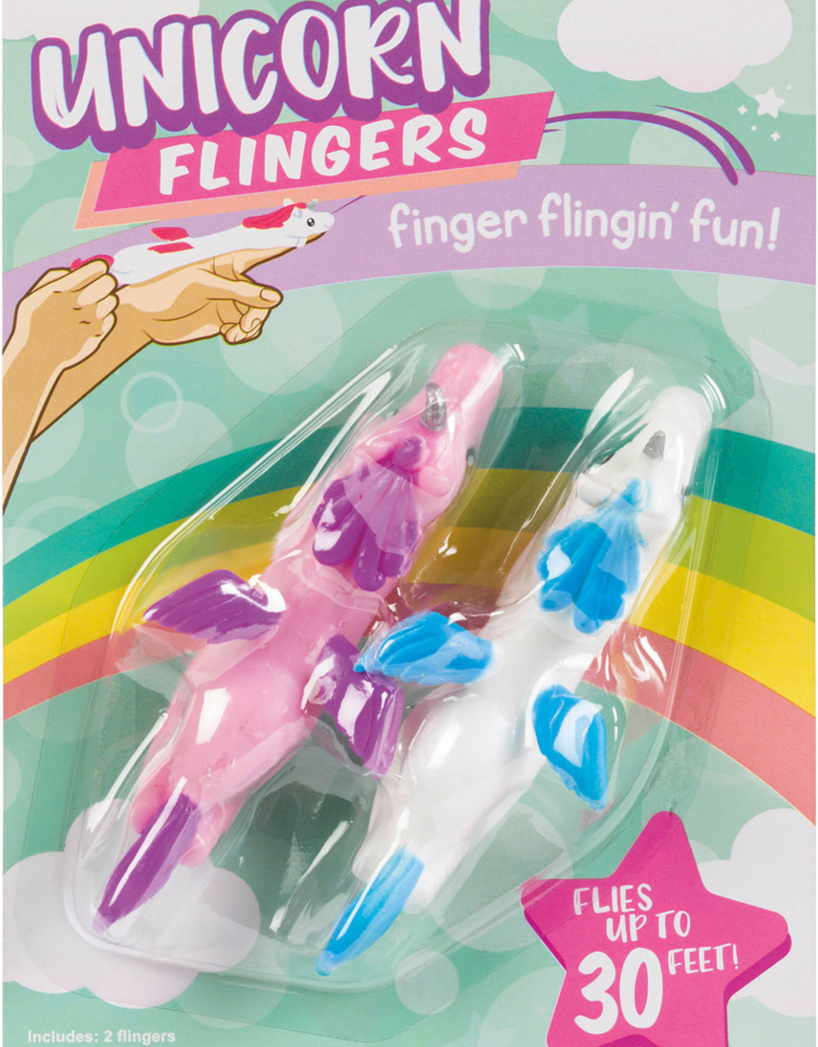 Toysmith Unicorn 2PC Flingers