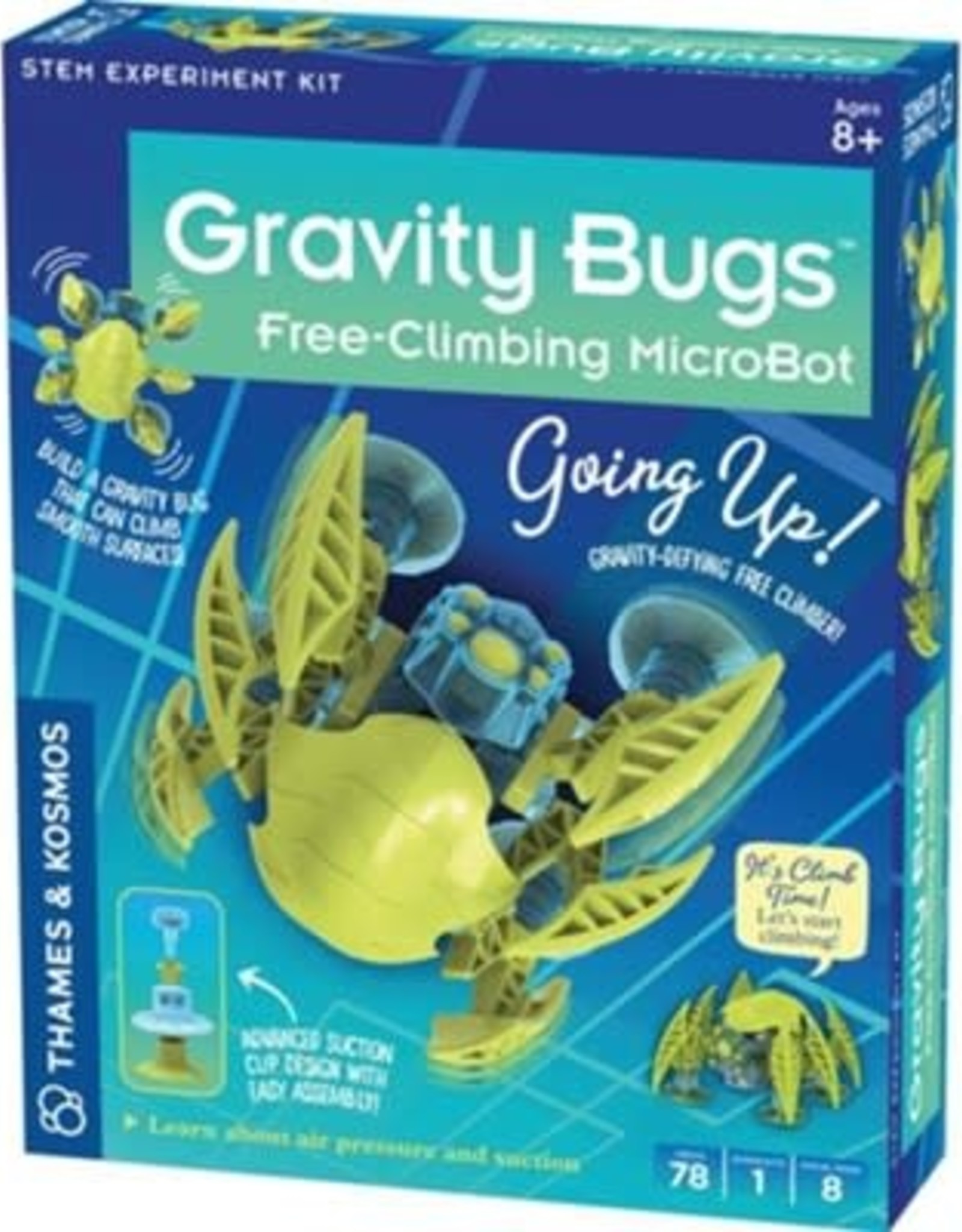 Thames & Kosmos Gravity Bugs™ - Free-Climbing MicroBot