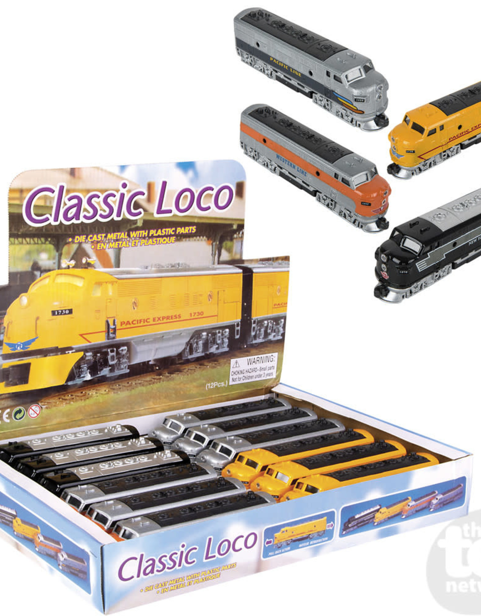 Classic Diesel Train Pullback