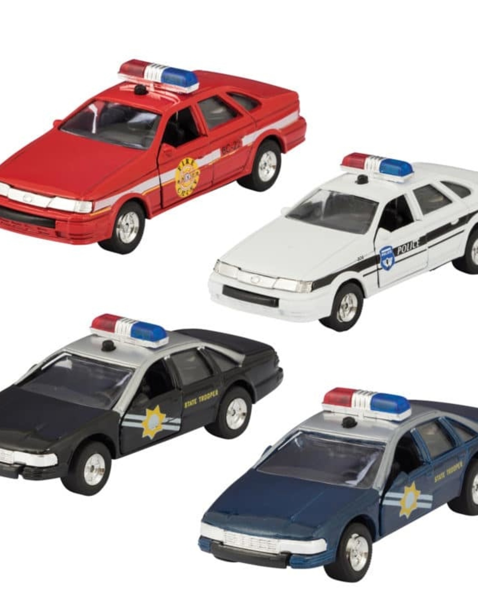 Schylling Sonic Pullback Police & Rescue Car Pullback