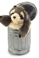 Folkmanis Racoon Garbage Can Hand Puppet