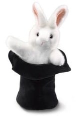 Folkmanis Rabbit in Hat Hand Puppet