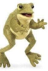 Folkmanis Funny Frog Hand Puppet