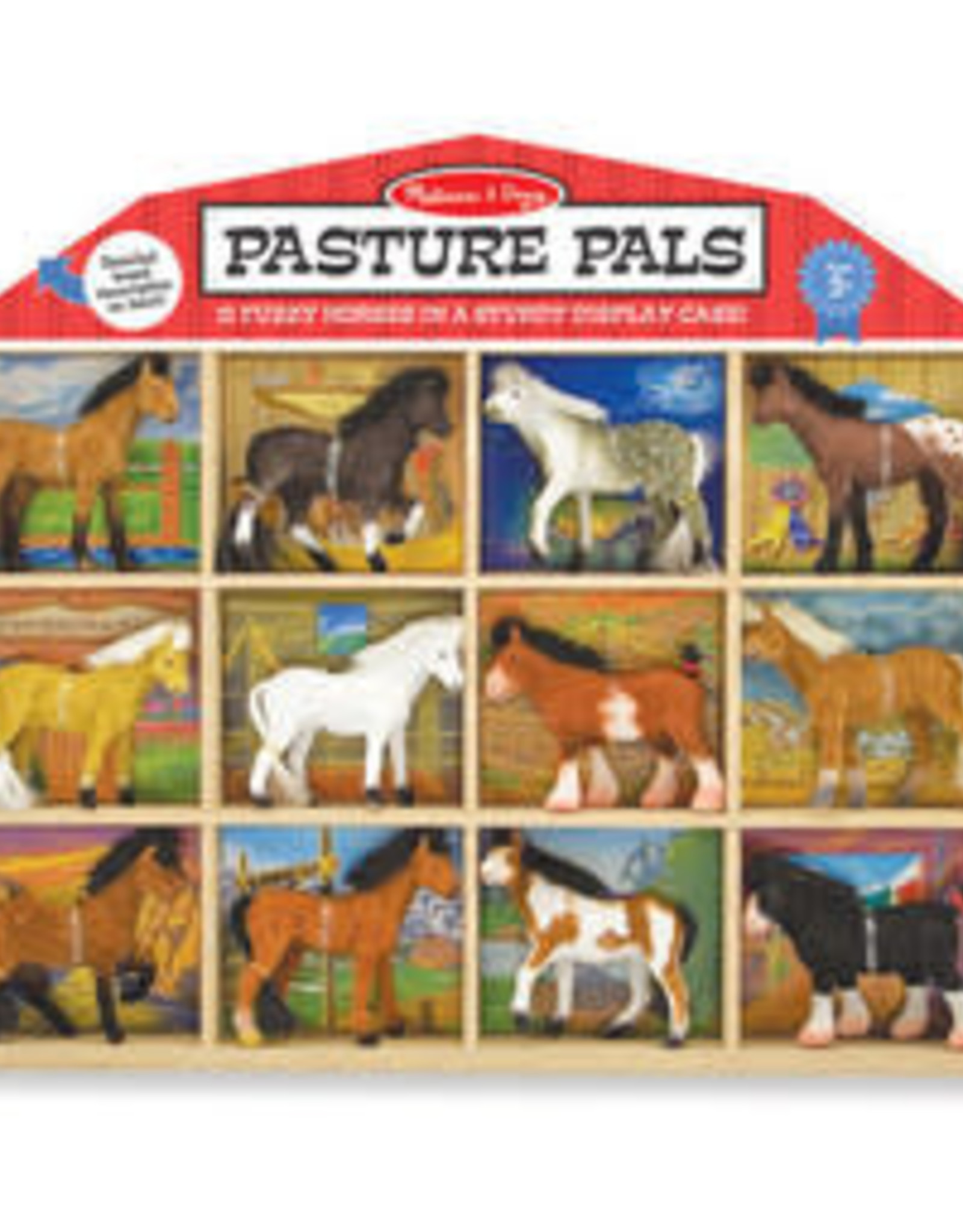 Melissa & Doug Pasture Pals 12 Horses