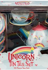 Schylling Unicorn Tin Tea set