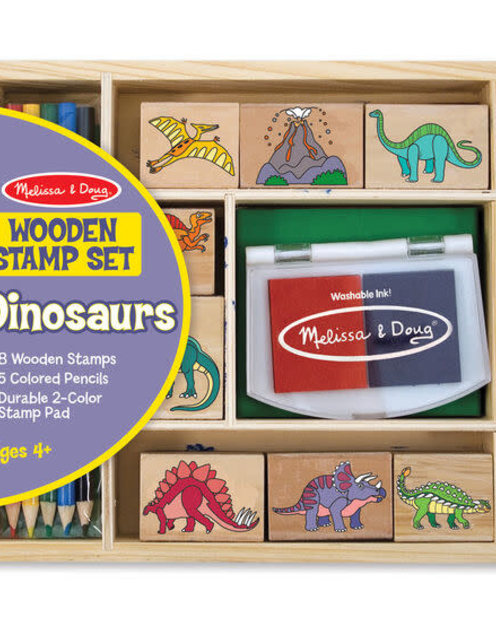 Melissa & Doug Dinosaur Stamp Set