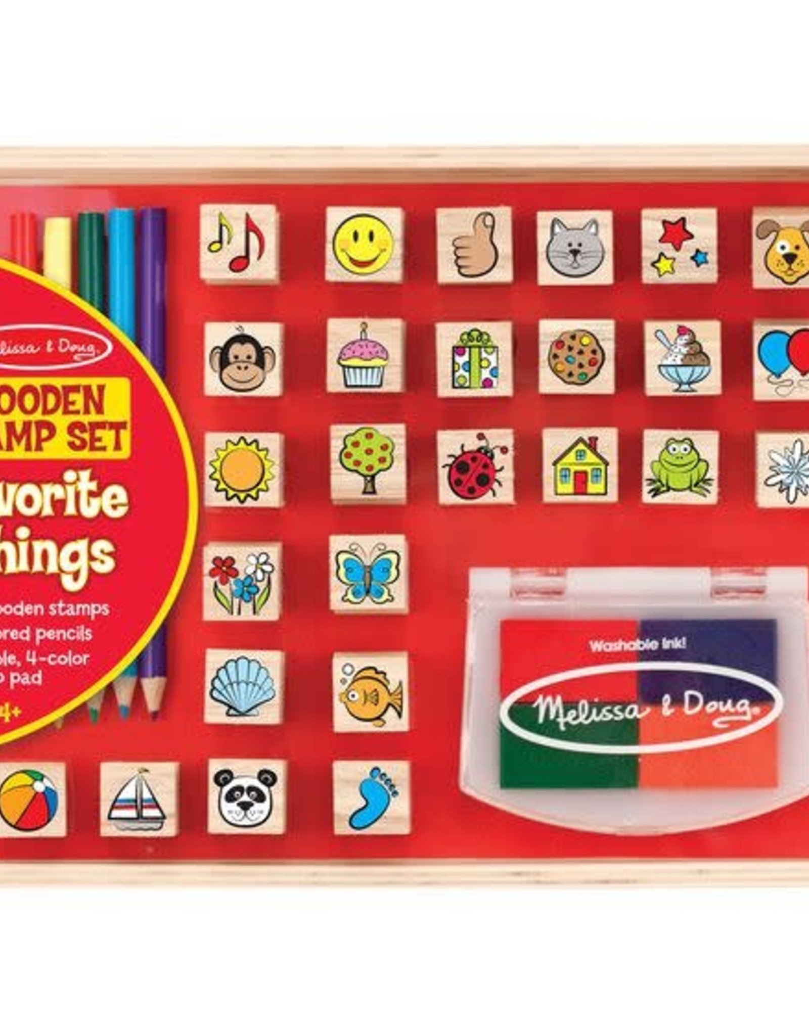 Melissa & Doug Favorite Things Stamp Set