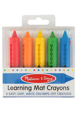 Write a  Mat Crayons (5 colors)