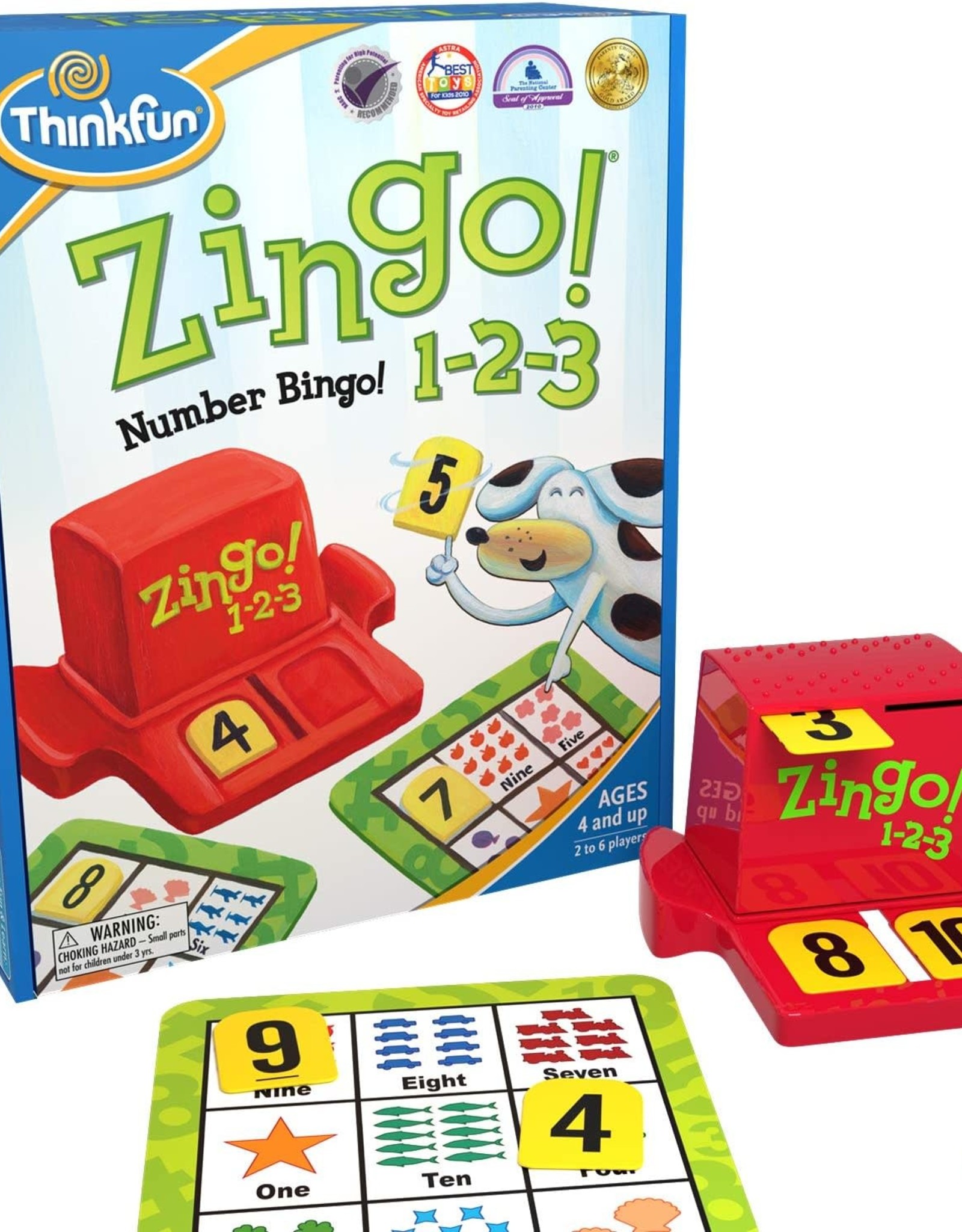 ThinkFun ZINGO! 1-2-3