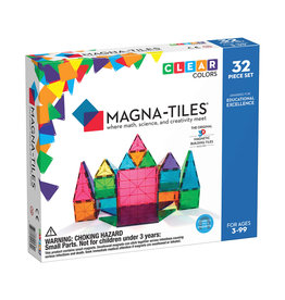 Magna-Tiles 32pc Clear Magna Tiles