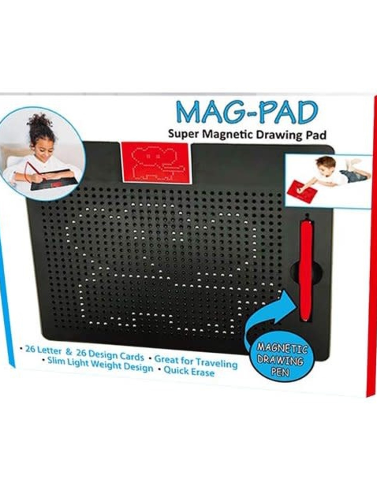 Mag-Pad Drawing Board Red