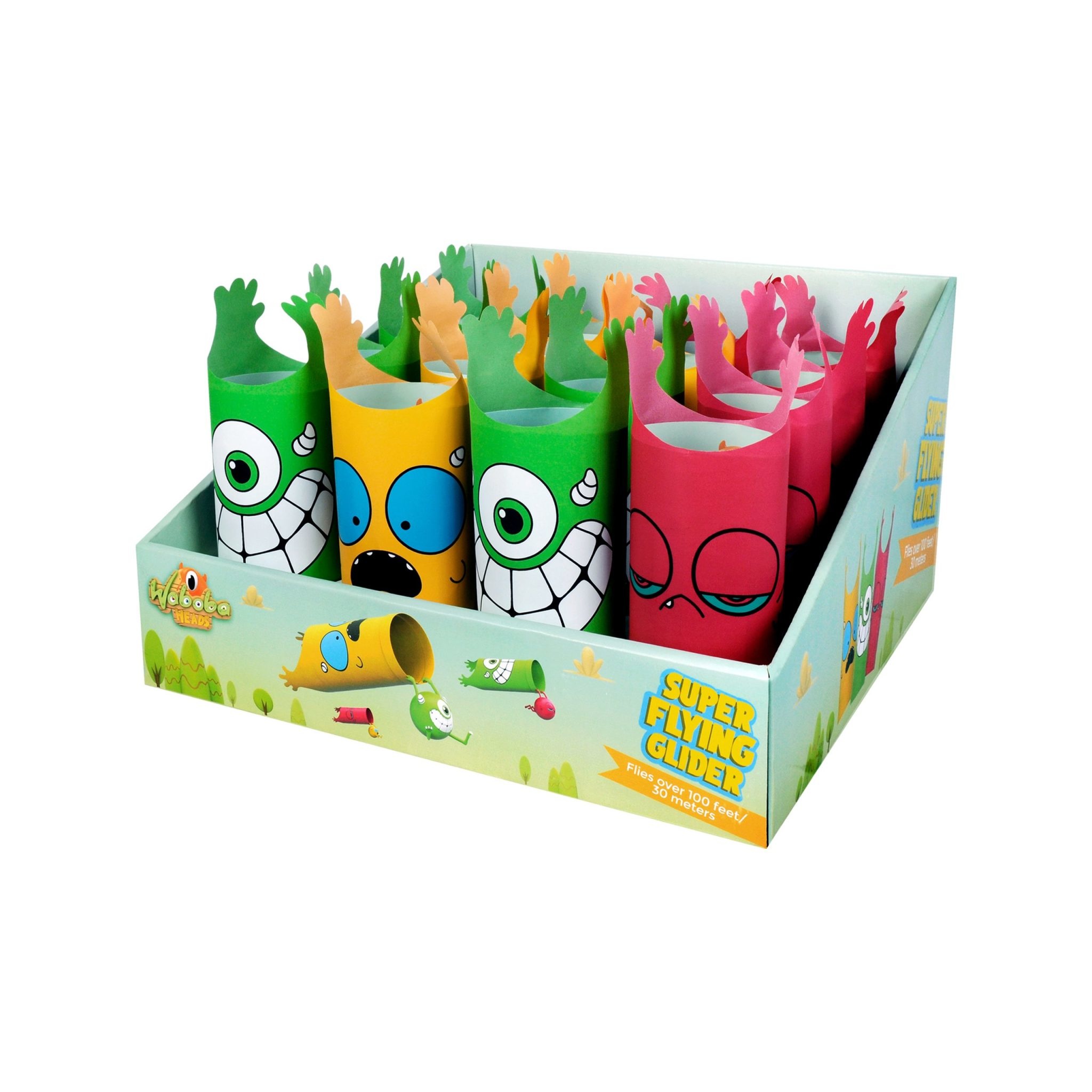 Heads Flying Glider - One Glider, Assorted Colors & Faces