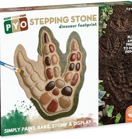 Paint your Own Stepping Stone Dinosaur Footprint