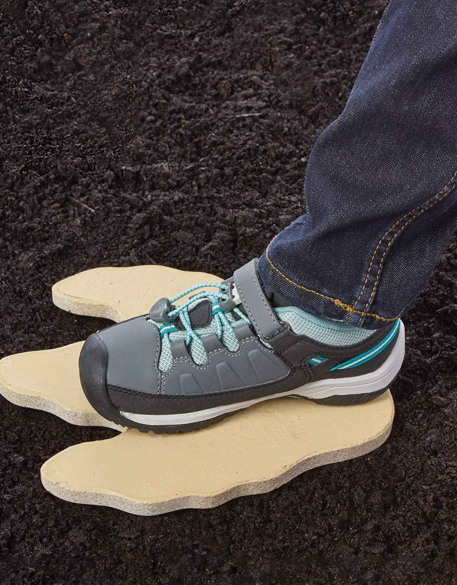 Paint your Own Stepping Stone Dinosaur Footprint