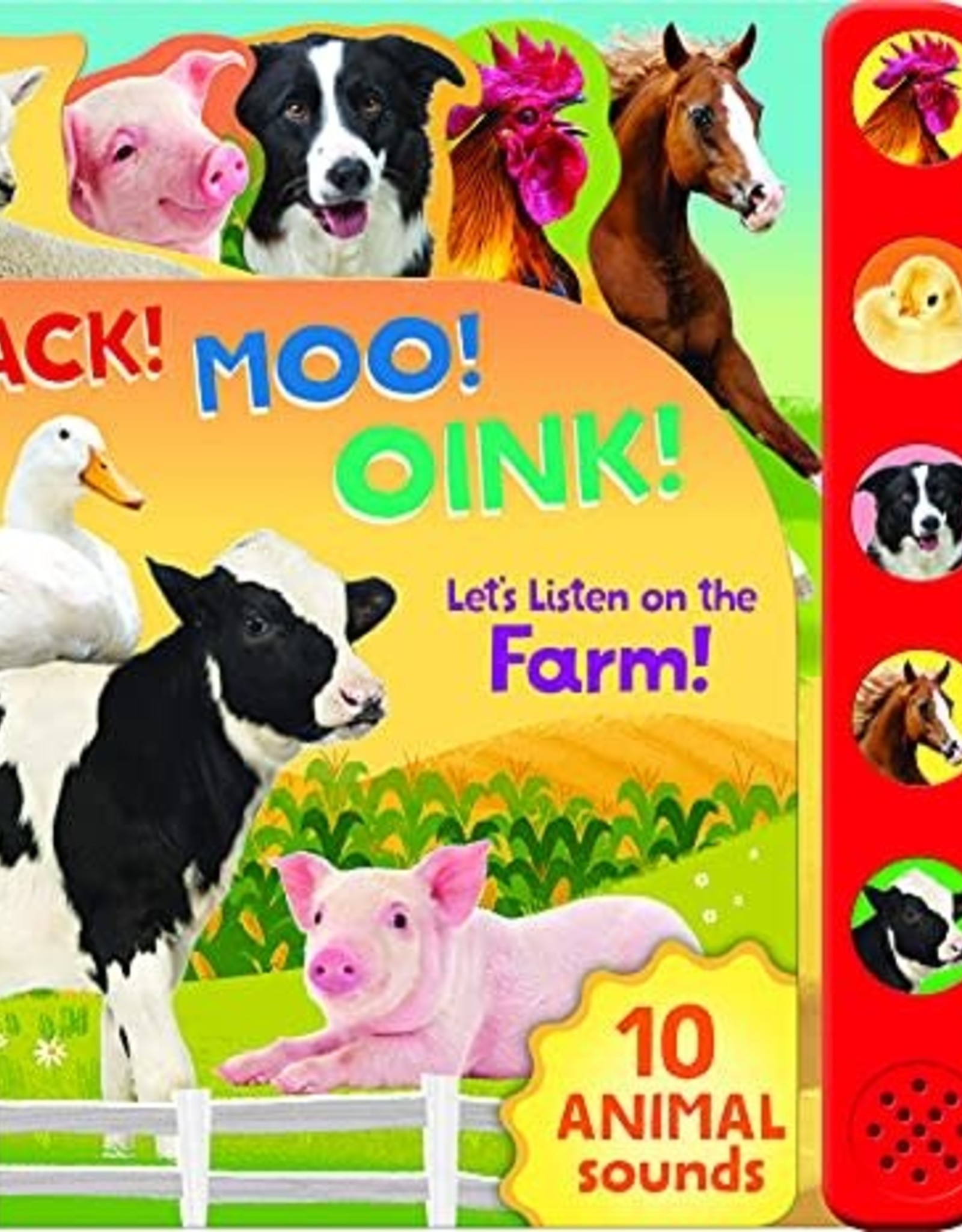 Quack Moo Oink  Sound Book