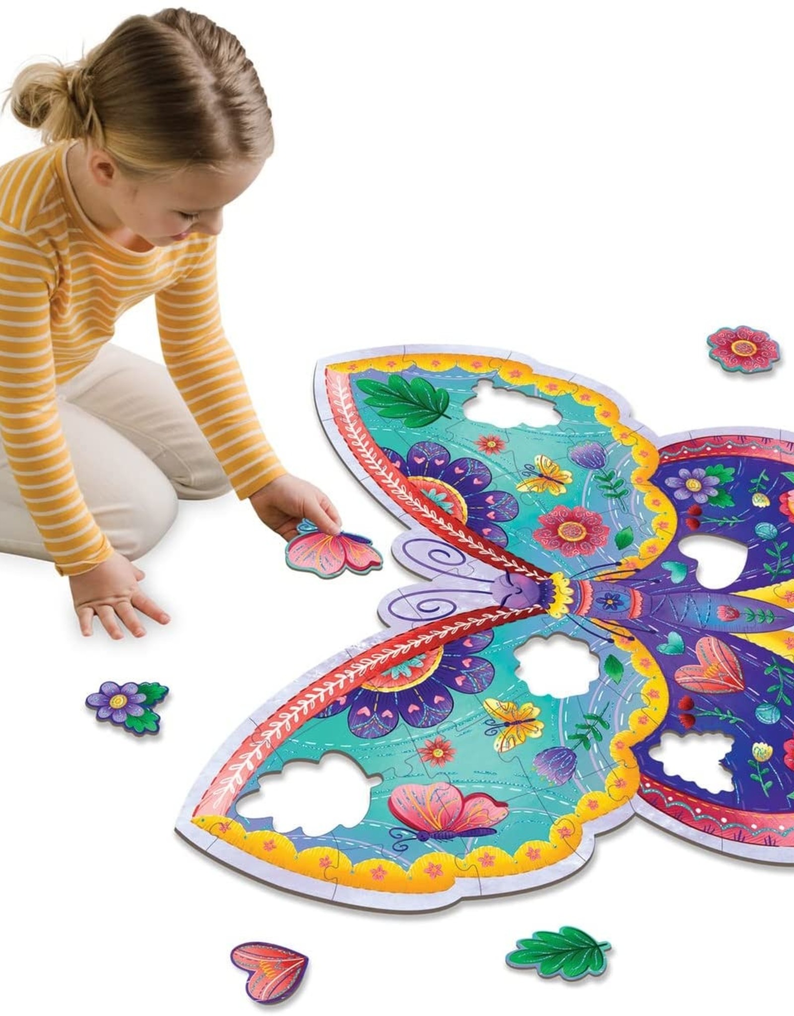 Butterfly Floor Puzzle 53pc