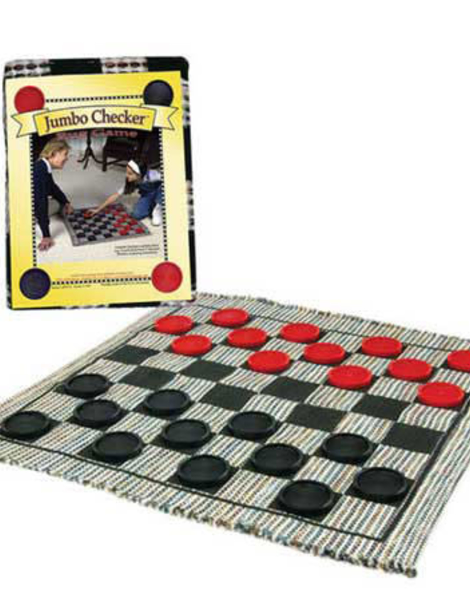 2 in 1 Checker Rug Game