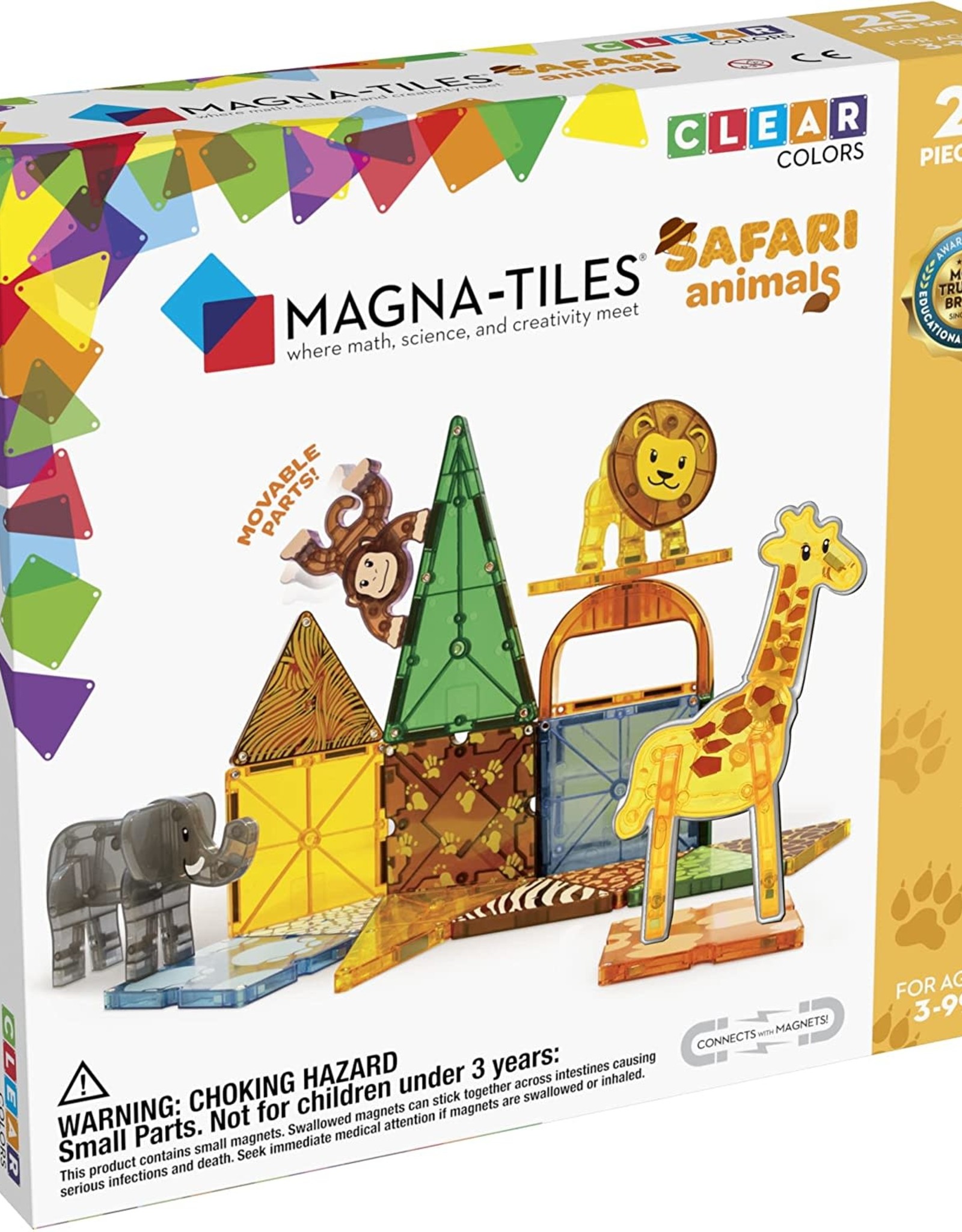 Magna-Tiles Magna Tiles Safari Animals 25pc