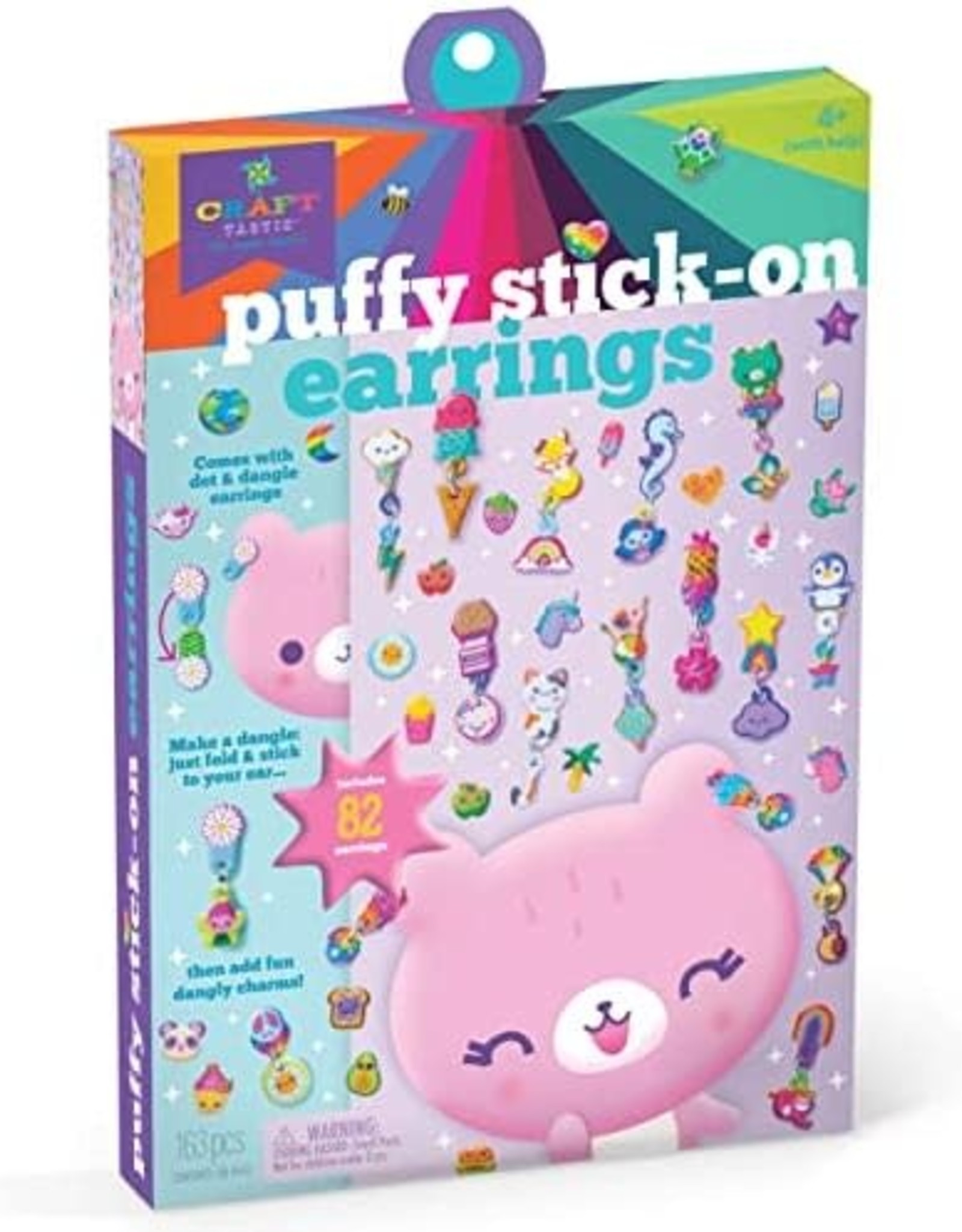 Craft-tastic Puffy Sticker Earrings