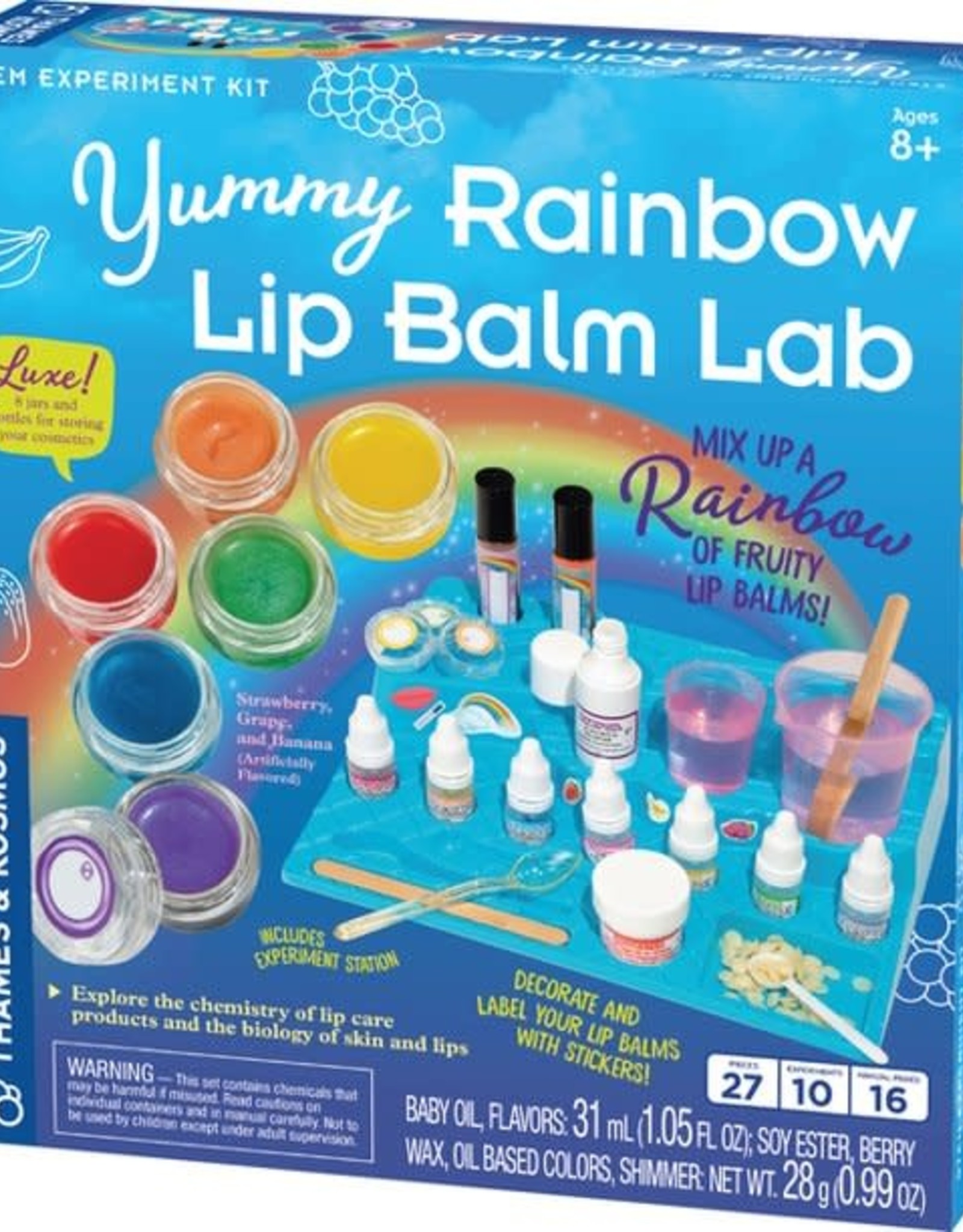 Yummy Rainbow Lip Balm Lab