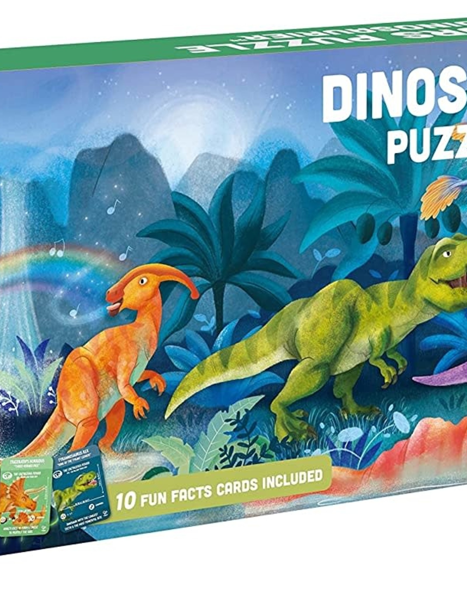 Dinosaurs Puzzle - Glow in the Dark 200pc
