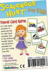 Travel Scavenger Hunt  for Kids Card Game