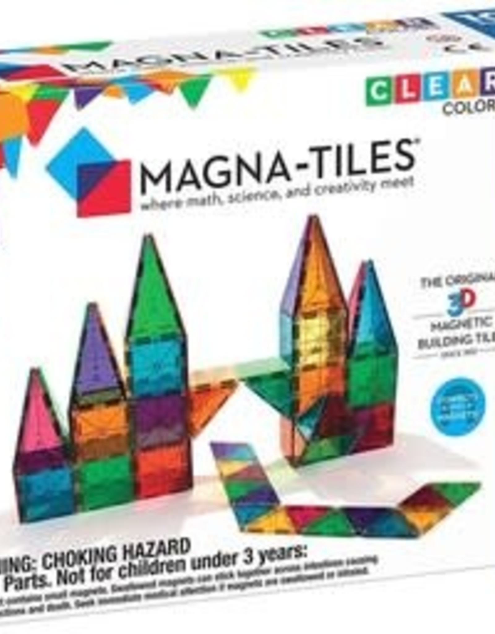 Magna-Tiles 100 pc Clear Magna Tiles