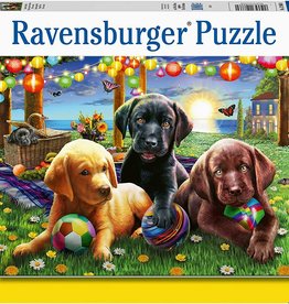 Ravensburger Puppy Picnic Puzzle XXL 100pc