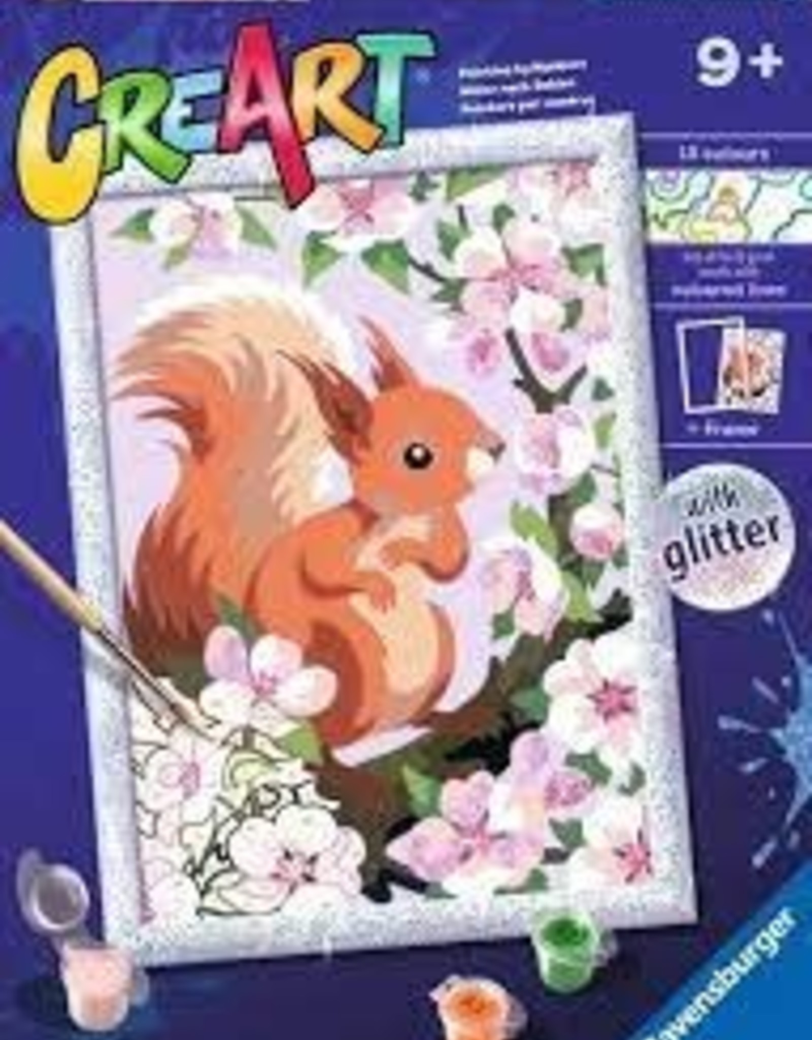 Ravensburger Spring Squirrel Paint By Number