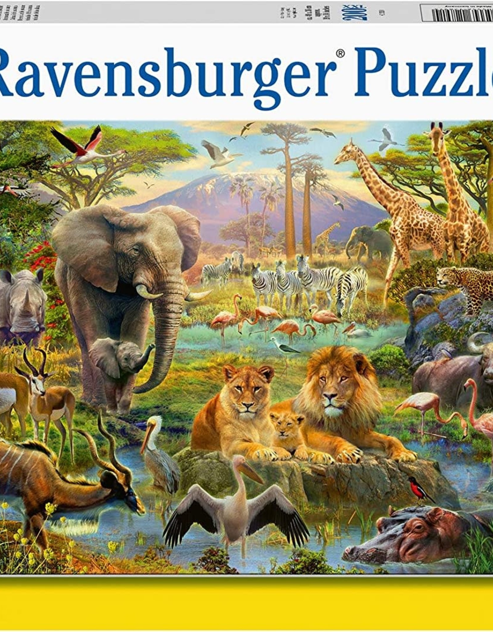 Ravensburger Animals Of The Savanna Puzzle 200pc