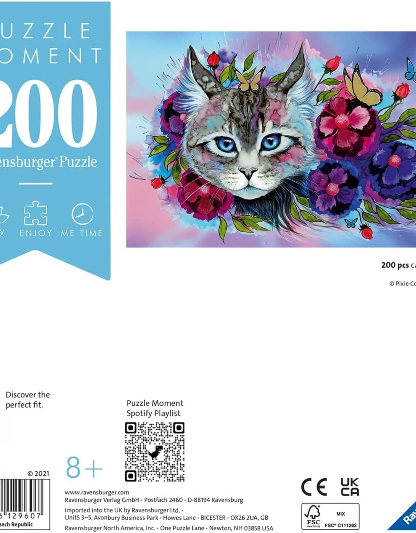 Ravensburger Mom Cateye  Puzzle 200 pc