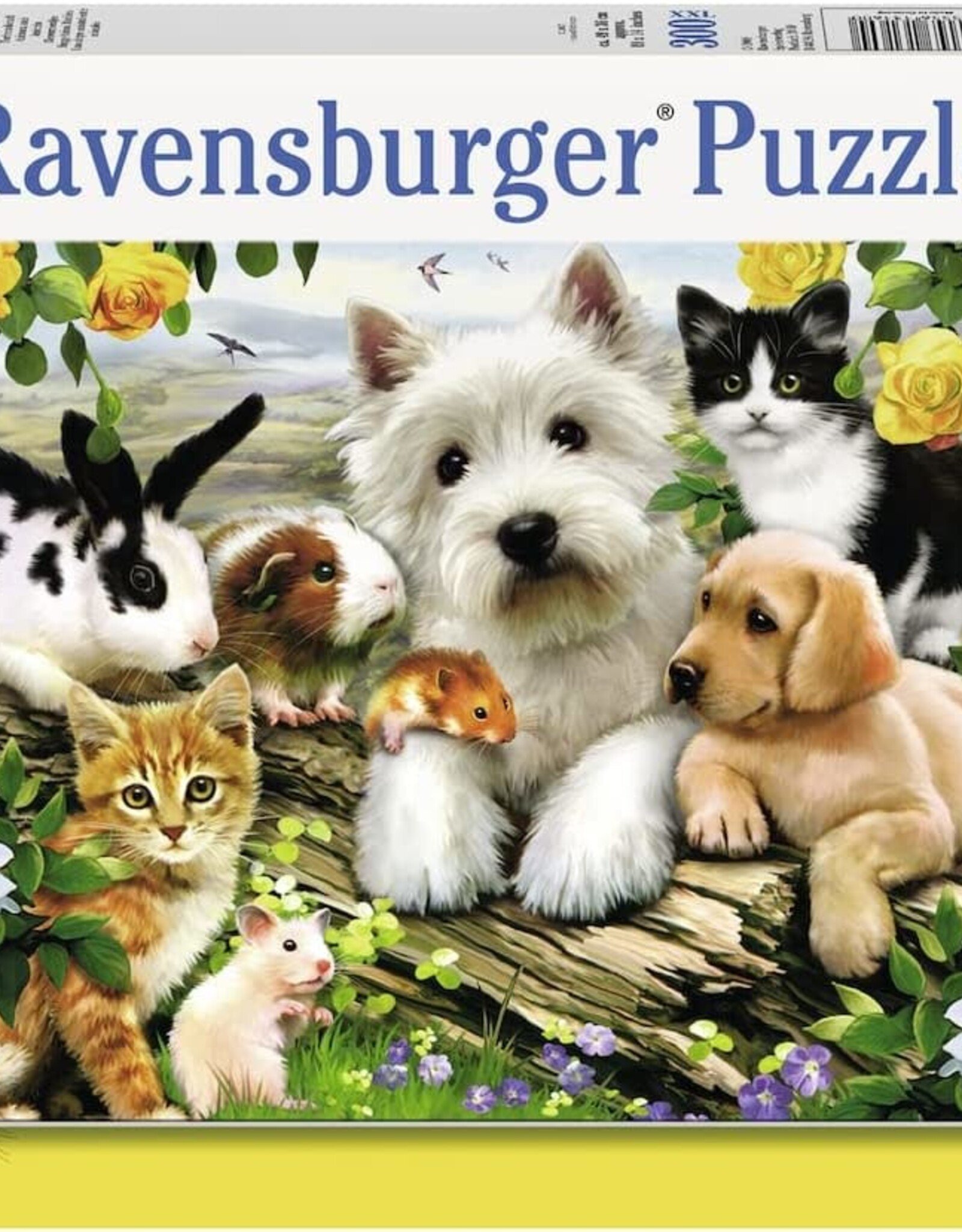 Ravensburger Happy Animal Buddies Puzzle 300pc
