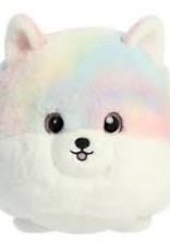 Aurora Spudster Rainbow Pom Teddy Pet 10"