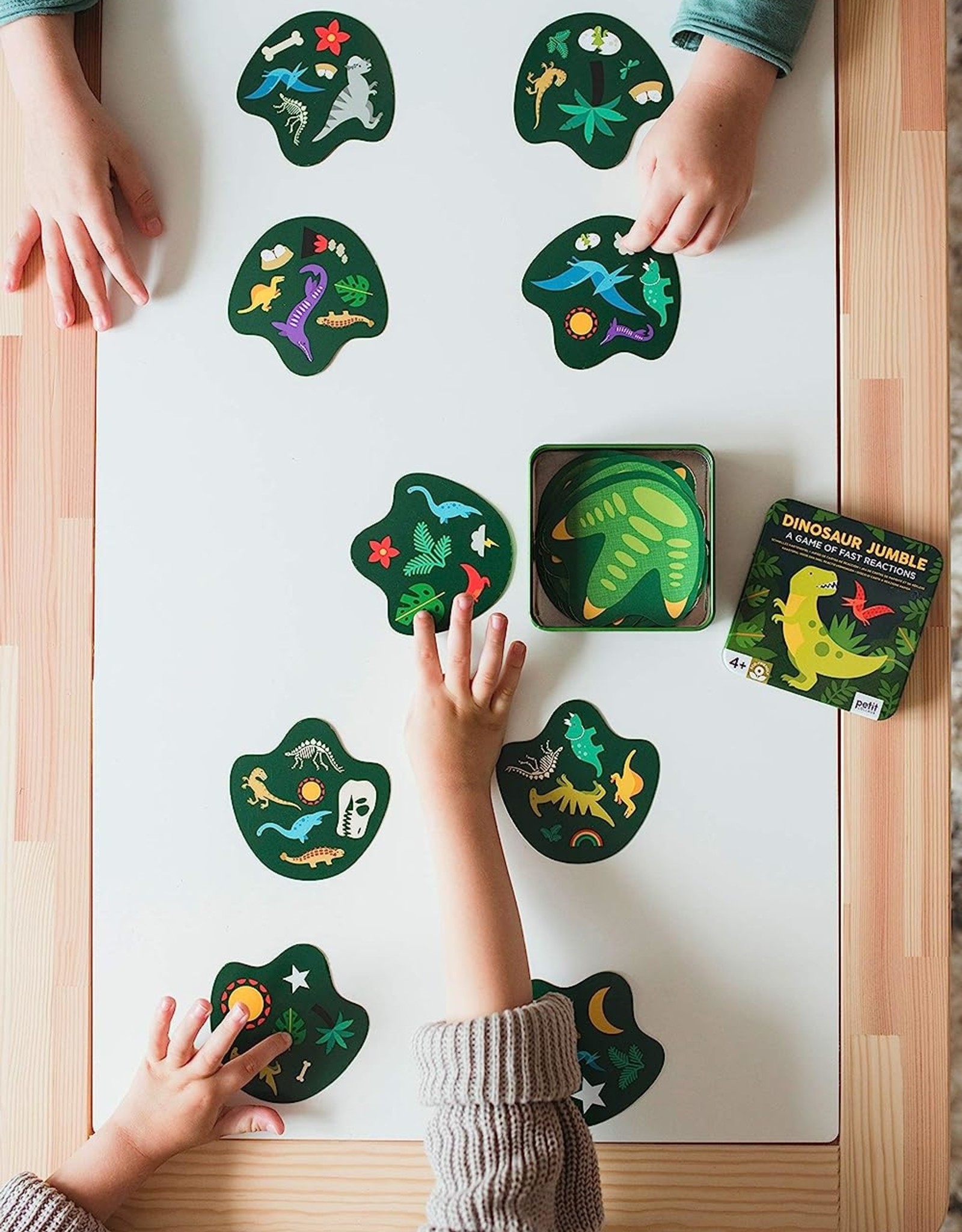 Jumble Card Game Dinosaur