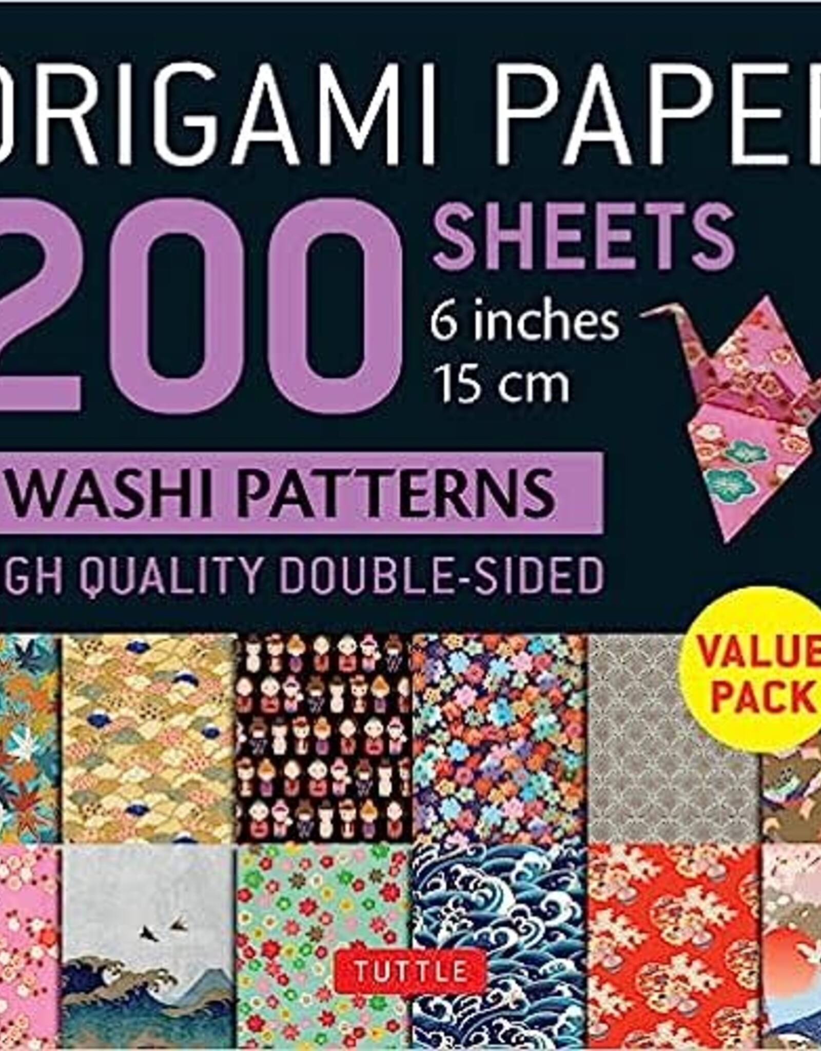 Origami Paper Sheets Washi Pattern 200 Sheets