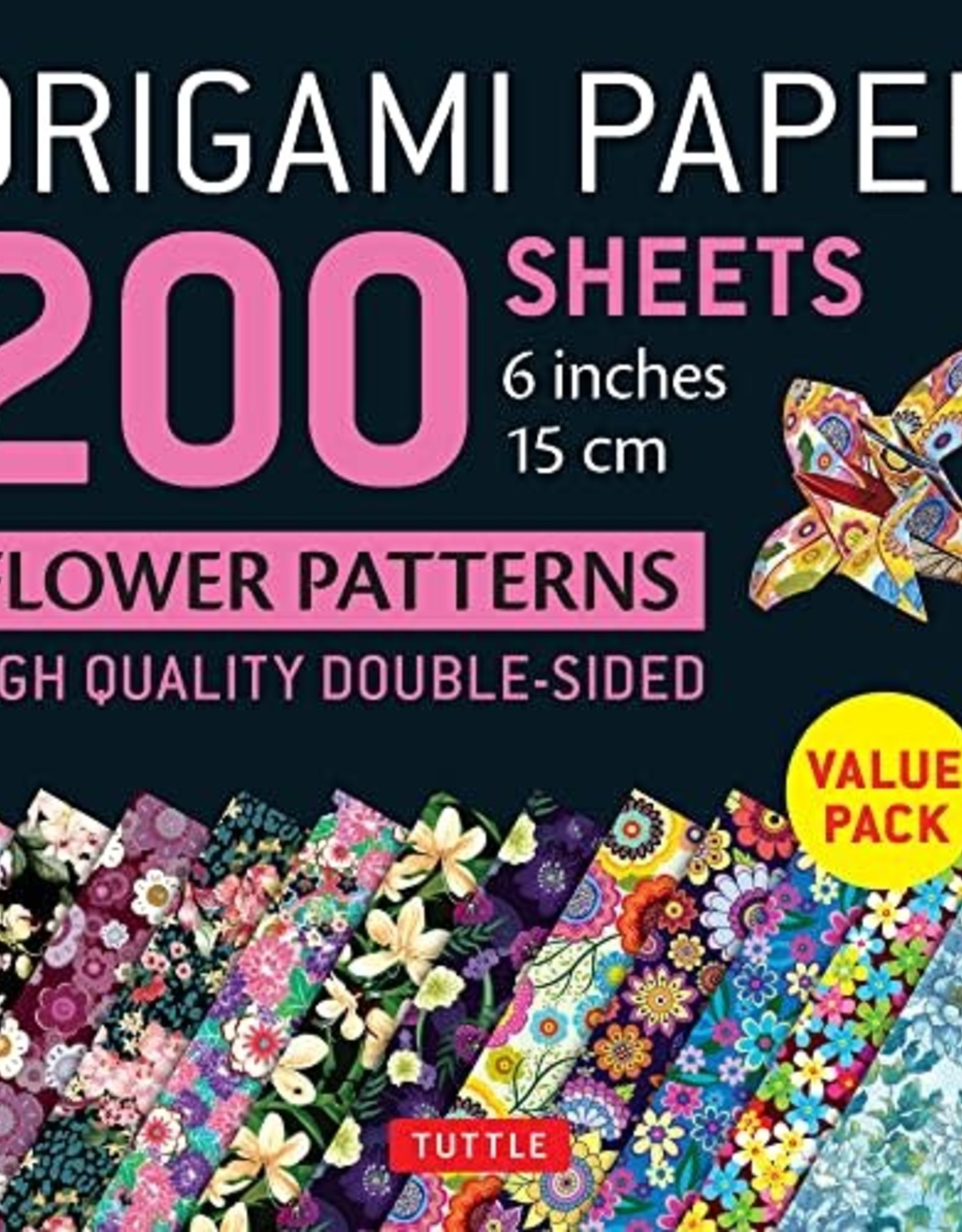 Origami Paper Flower Patterns 200 Sheets