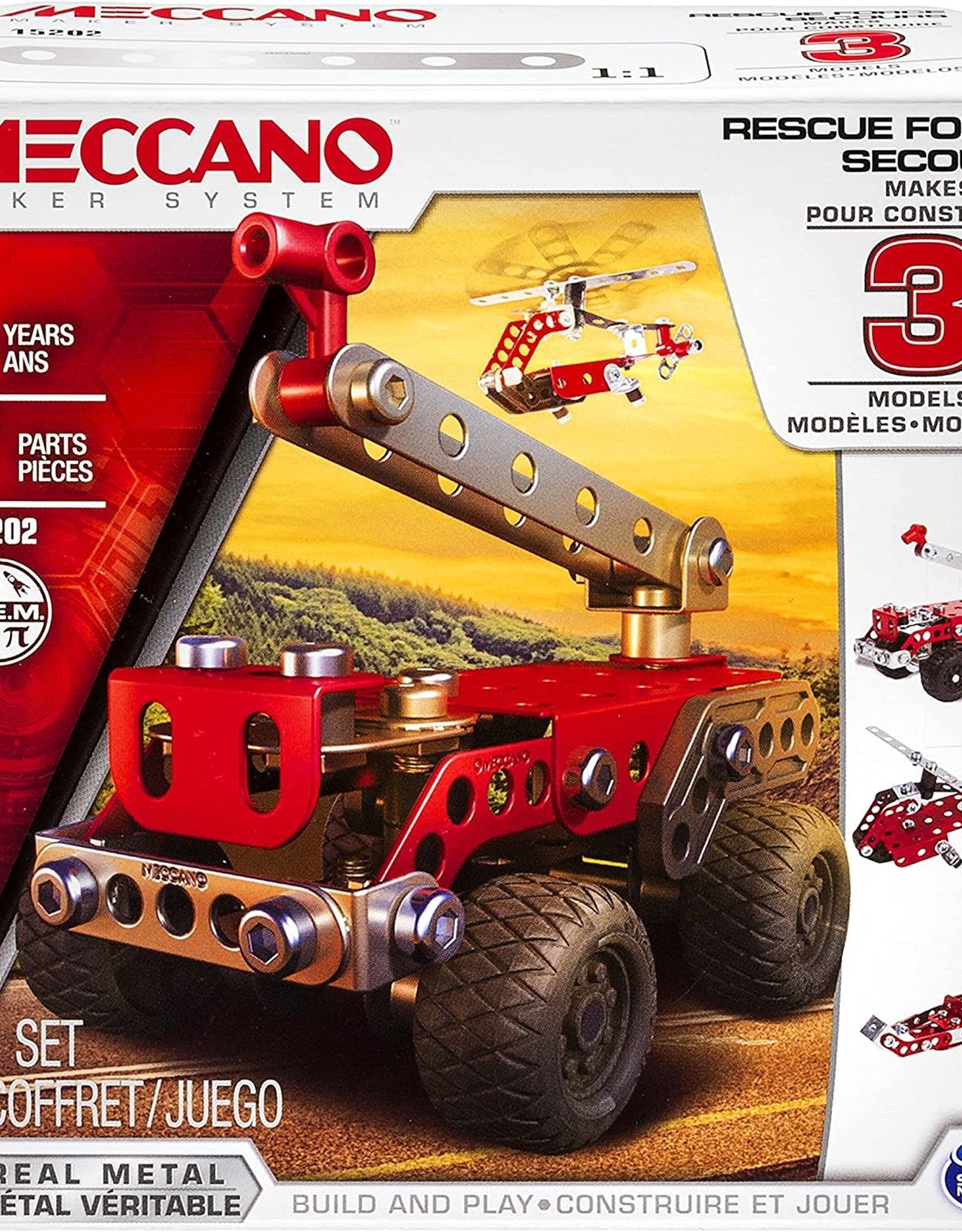 Meccano, Rescue Squad 3 Model Set