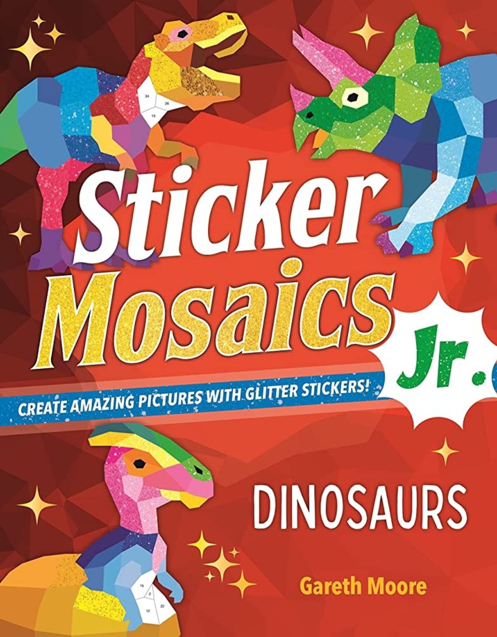 Sticker Mosaics Jr Dinosaurs