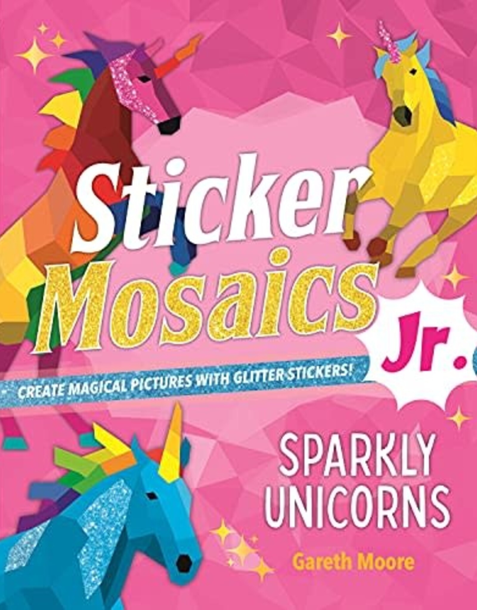 Sticker Mosaics Jr Sparkly Unicorns