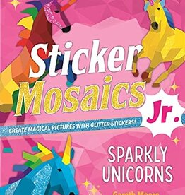 Sticker Mosaics Jr Sparkly Unicorns