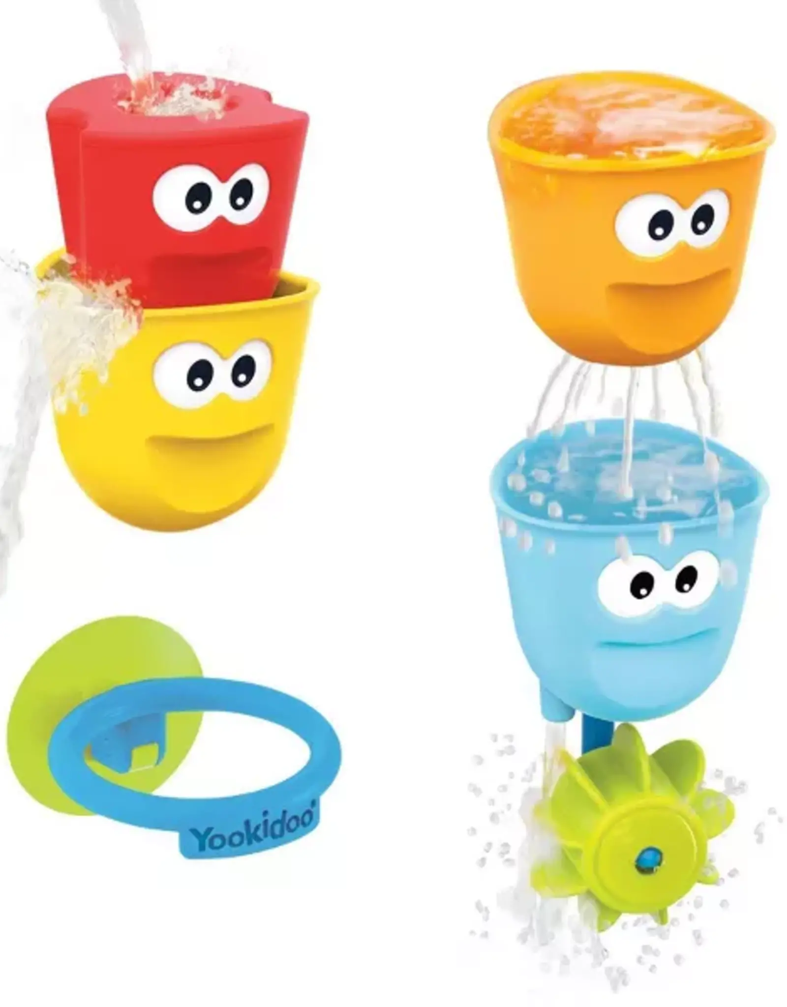 Yookidoo Fill 'N' Spill Action Cups Blister