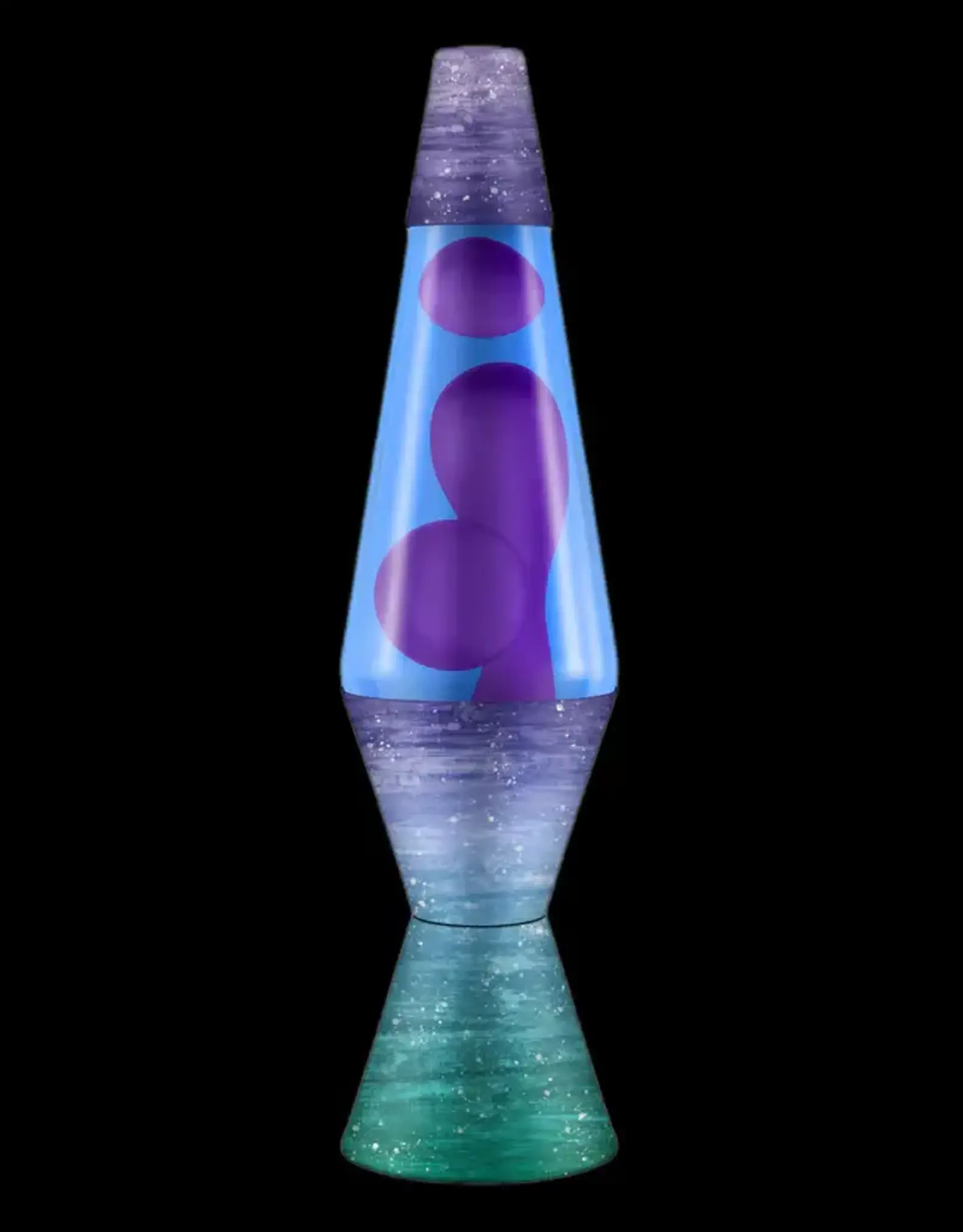 Lava Lamps Lava Lamp 14.5'' Ceramic Dip/Prl/Blue