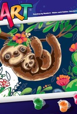 Sweet Sloths Paint By Number