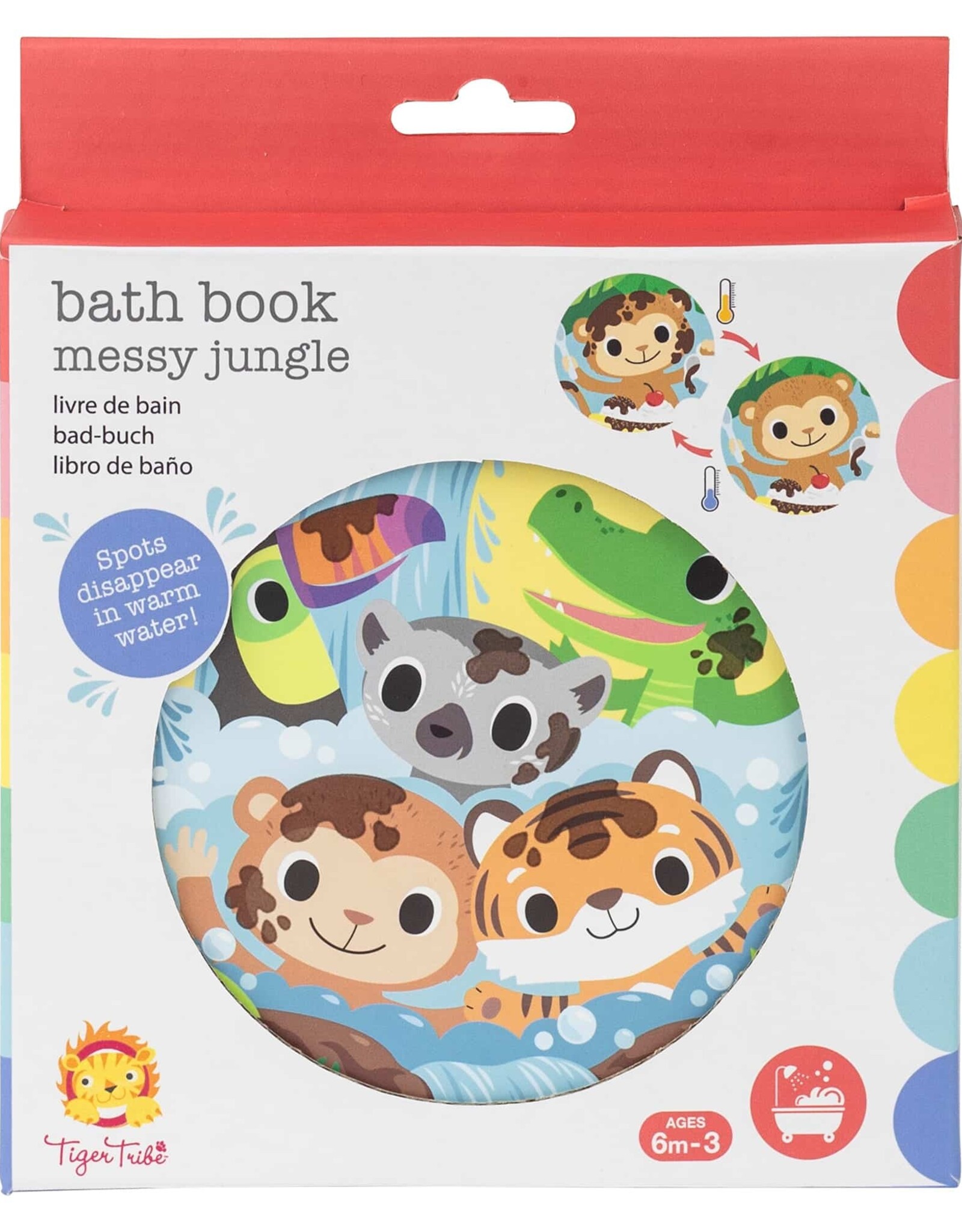 Messy Jungle Bath Book