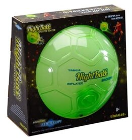 Tangle NightBall Soccer Ball Green